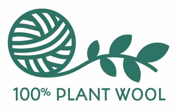100% Plant Wool logo