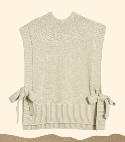 A plant wool tabbard made from organic cotton