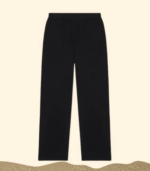 A pair of plant wool trousers from Pangaia
